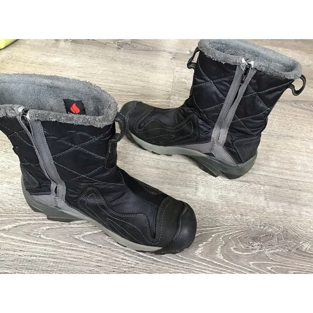 Keen Dry Womens Size 9.5 Boots Betty Winter Black Warm 200 Gram Insulated Boots